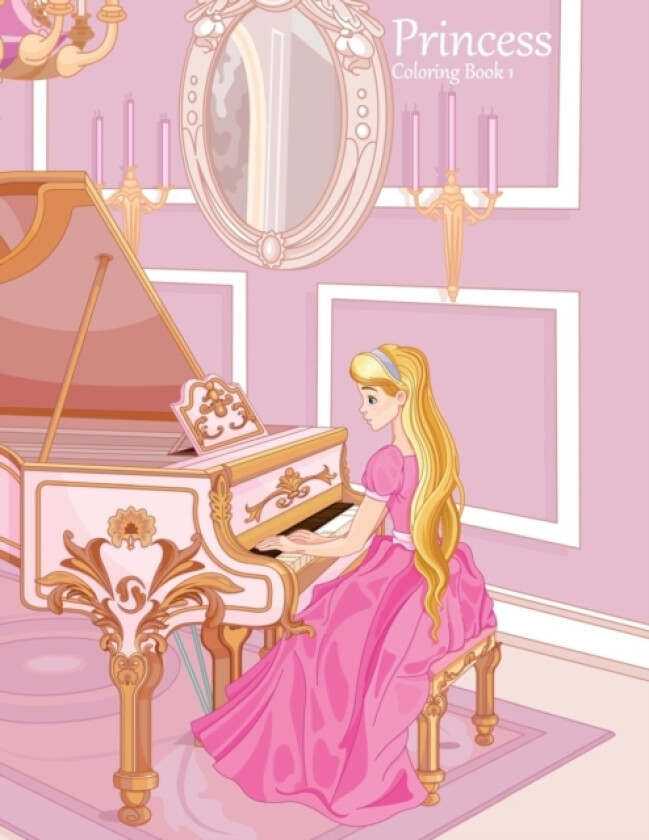 Princess Coloring Book 1 av Nick Snels (Paperback)
