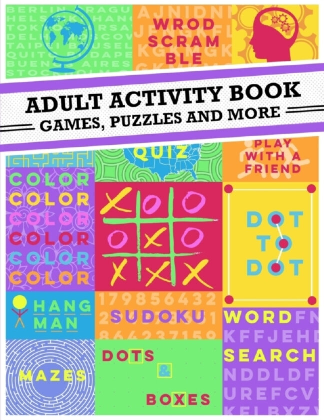 Adult Activity Book av Adult Activity Book (Paperback)