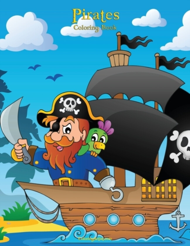 Pirates Coloring Book 1 av Nick Snels (Paperback)