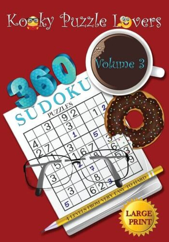 Sudoku Puzzle Book av Lora Dollar, Kooky Puzzle Lovers (Paperback)