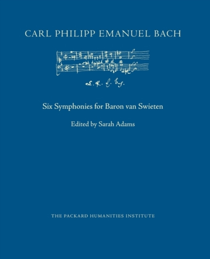 Six Symphonies for Baron van Swieten av Carl Philipp Emanuel Bach (Paperback)