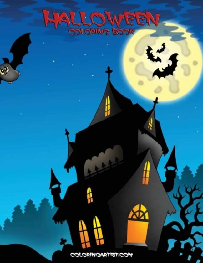 Halloween Coloring Book 1 av Nick Snels (Paperback)