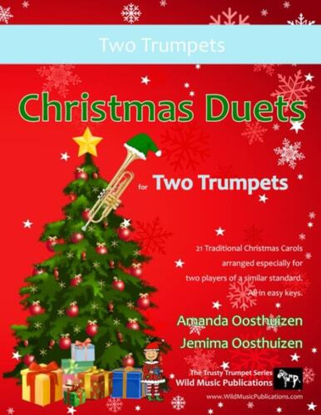 Christmas Duets for Two Trumpets: 21 Traditional Christmas Carols arranged for two equal trumpets of intermediate standard. av Amanda Oosthuizen (Paperback)