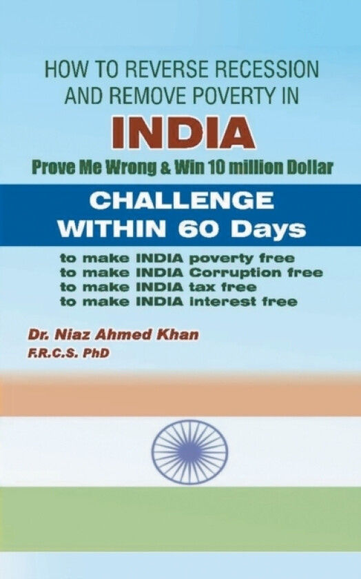 How To Reverse Recession And Remove Poverty In India av Dr Niaz Ahmed PhD Khan Frcs (Paperback)