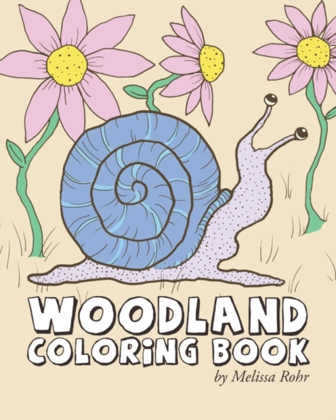 Woodland Coloring Book av Melissa Rohr (Paperback)