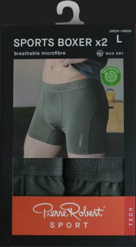 Sports Boxer X2 Green Xl