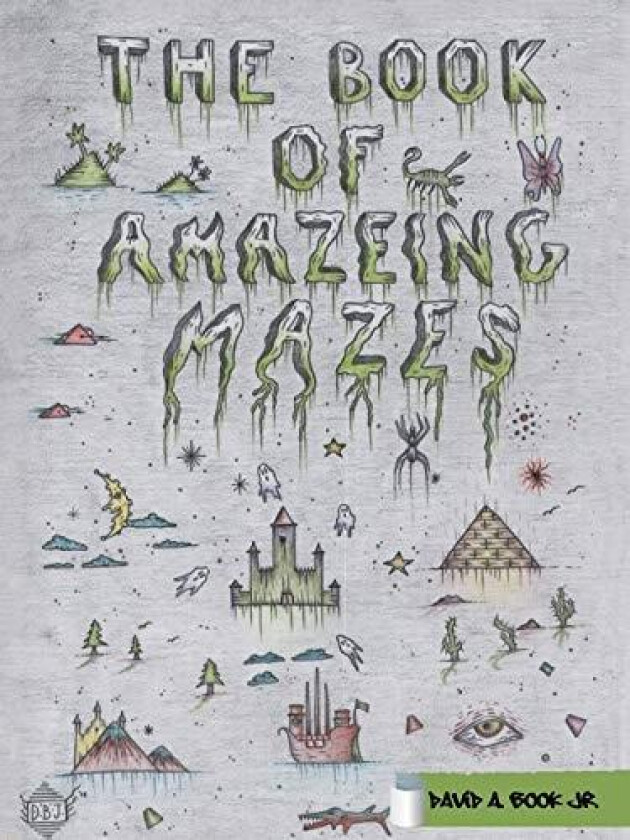 The Book of Amazeing Mazes av David a Book Jr (Paperback)