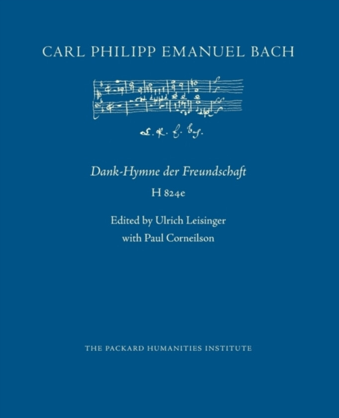 Dank-Hymne der Freundschaft av Carl Philipp Emanuel Bach (Paperback)