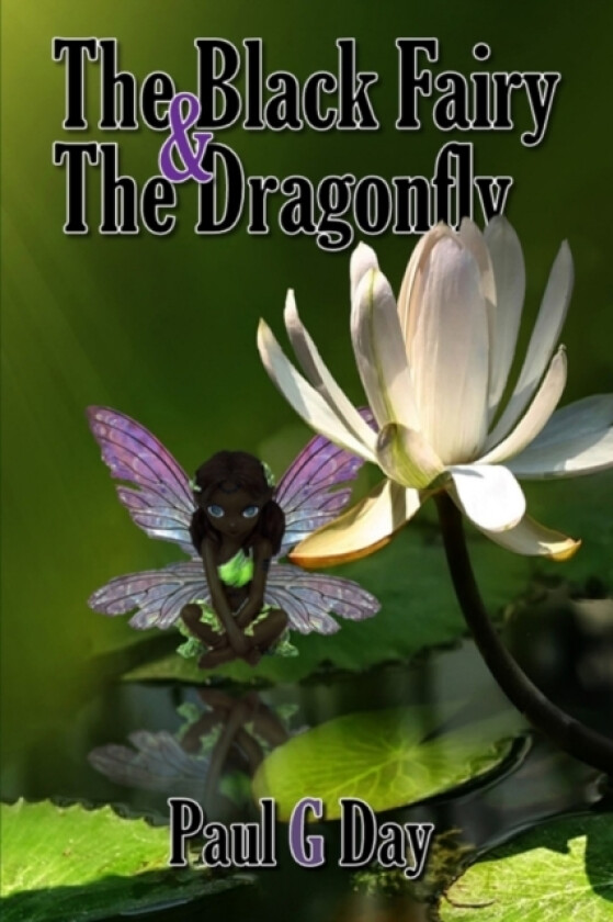 The Black Fairy and the Dragonfly (black and white edition) av Paul G Day (Paperback)