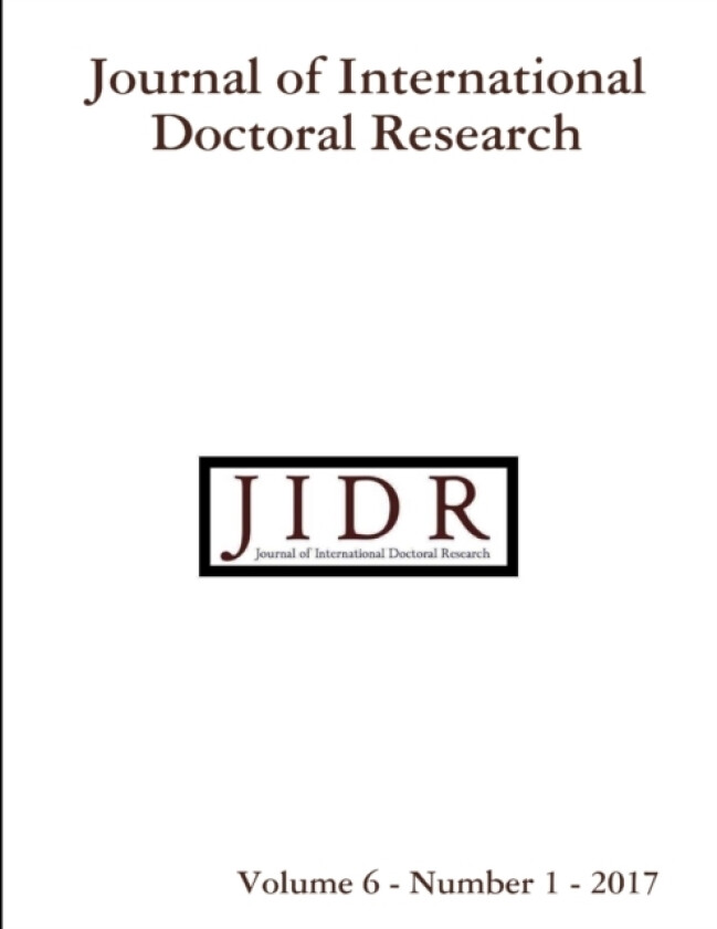 Journal of International Doctoral Research (JIDR) Volume 6, Number 1, 2017 av Gillian Warner-Søderholm, Pat Joynt, Petter Gottschalk (Paperback)