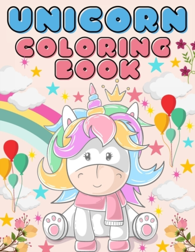 Unicorn Coloring Book av Elsa Jacob (Paperback)