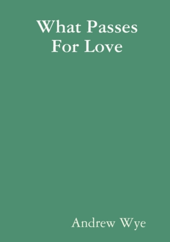 What Passes For Love av Andrew Wye (Paperback)