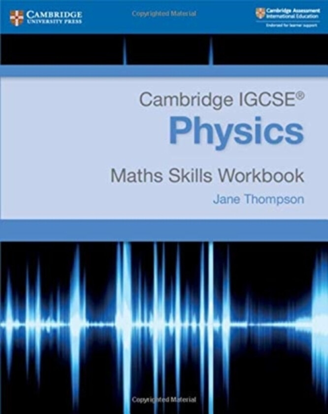 Cambridge IGCSE® Physics Maths Skills Workbook av Jane Thompson (Paperback)