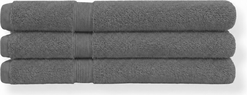 Økologisk håndkle - 100% GOTS-sertifisert bomull - Badehåndkle 70x140 cm - Grå