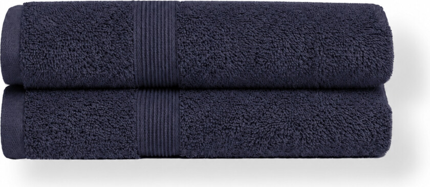 Økologisk håndkle - 100% GOTS-sertifisert bomull - 50x100 cm - Navy