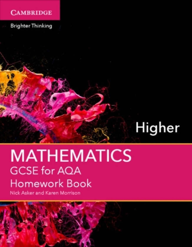 GCSE Mathematics for AQA Higher Homework Book av Nick Asker, Karen Morrison (Paperback)
