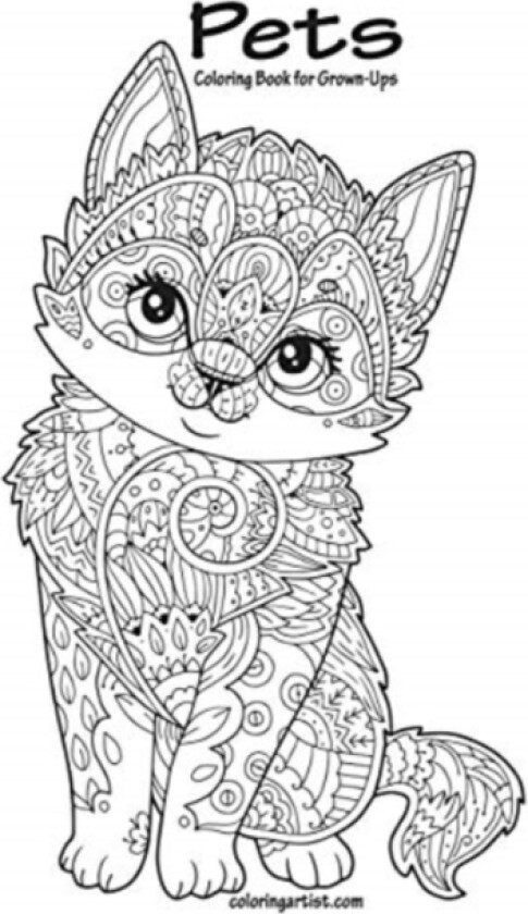 Pets Coloring Book for Grown-Ups av Nick Snels (Paperback)