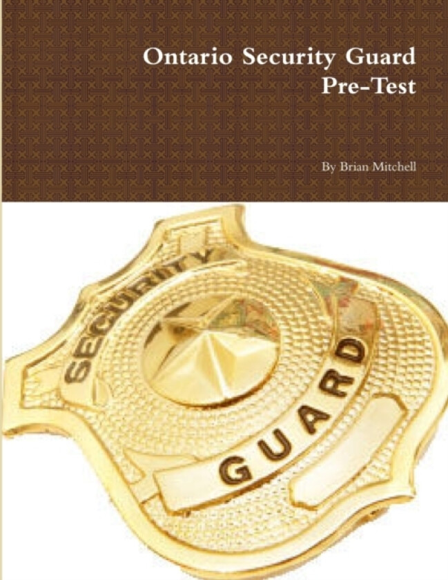 Ontario Security Guard Pre-Test av Brian Mitchell (Paperback)