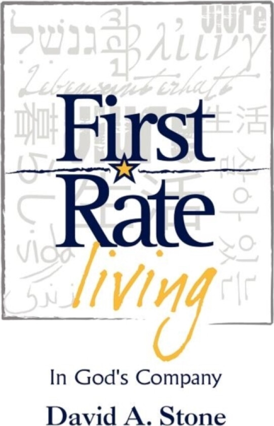 First Rate Living av Dave Stone (Paperback)