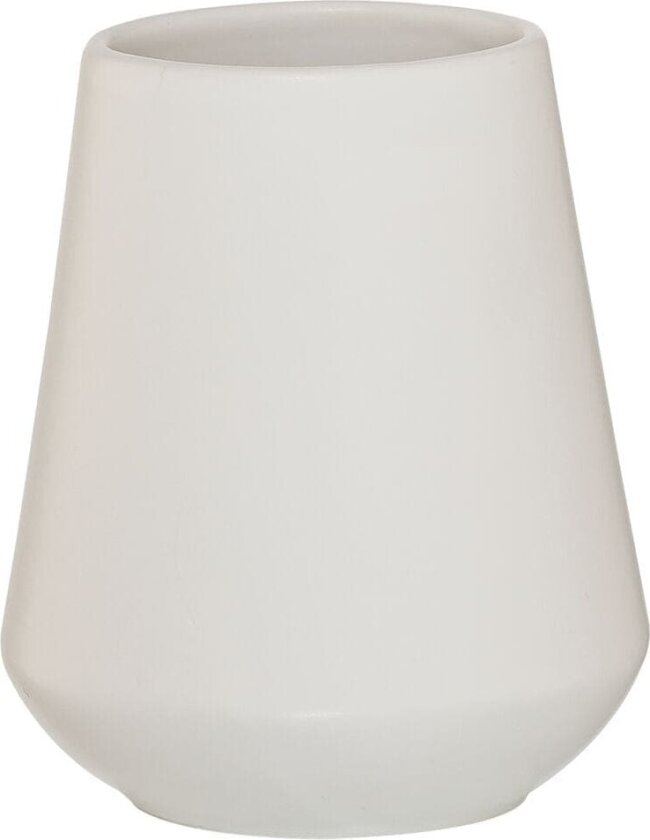 Conical Tannglass Hvit