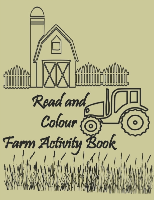 Read and Color Farm Activity Book av Design 4 Scbool (Paperback)