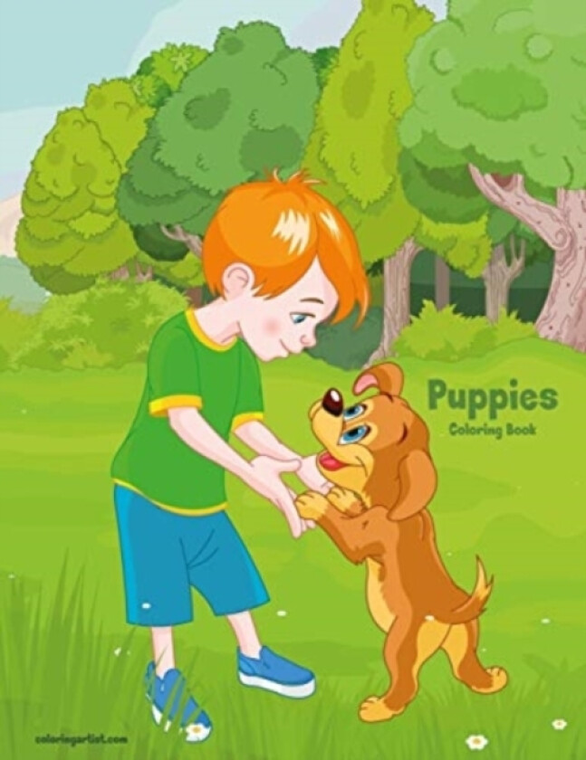 Puppies Coloring Book av Nick Snels (Paperback)