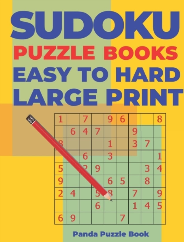 Sudoku Puzzle Books Easy to Hard Large Print av Panda Puzzle Book (Paperback)
