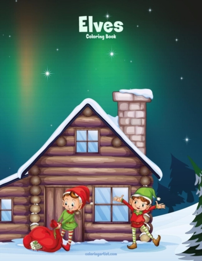 Elves Coloring Book av Nick Snels (Paperback)