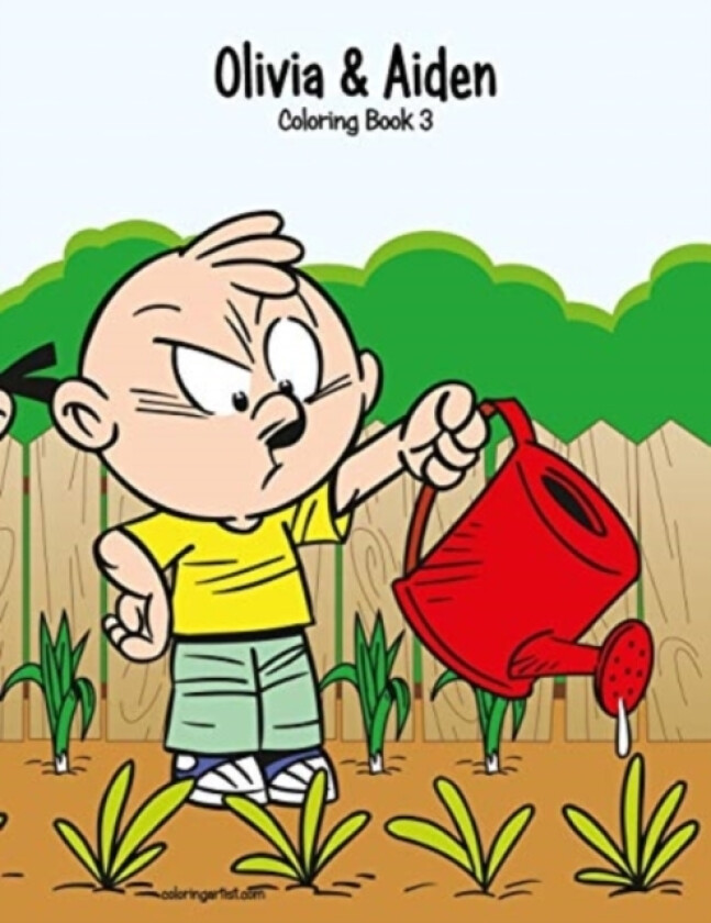 Olivia & Aiden Coloring Book 3 av Nick Snels (Paperback)