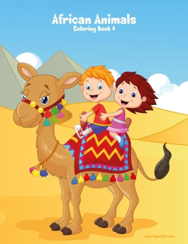 African Animals Coloring Book 4 av Nick Snels (Paperback)