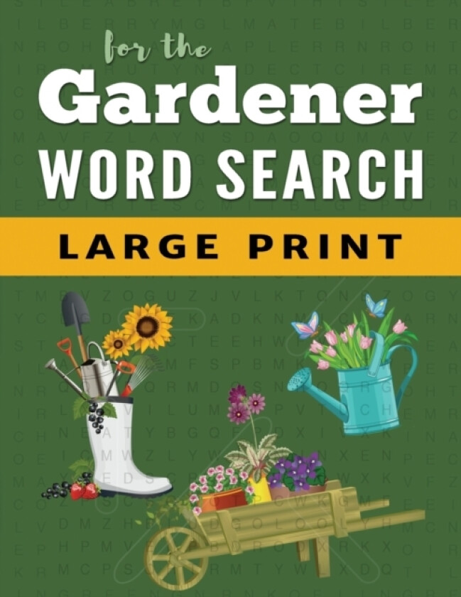 Word Search Puzzle Book For Gardeners av Golden Age Press, Enchanted Willow (Paperback)