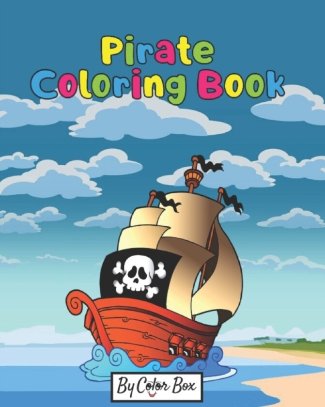 Pirate Coloring Book av Color Box (Paperback)
