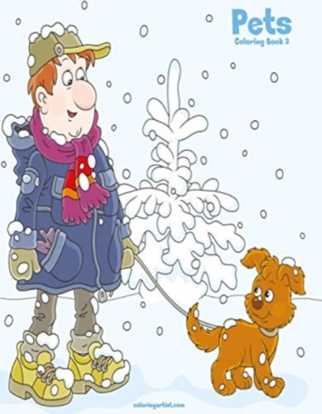 Pets Coloring Book 3 av Nick Snels (Paperback)