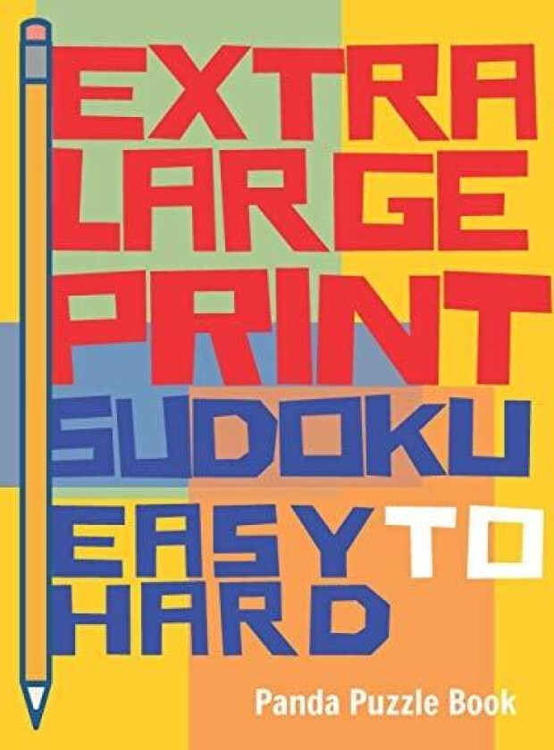 Extra Large Print Sudoku Easy to Hard av Panda Puzzle Book (Paperback)