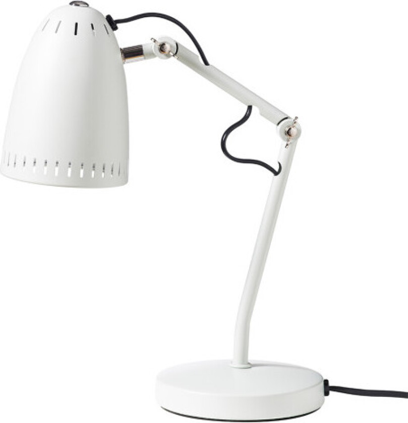 Dynamo 345 Bordlampe E14 H39, matt hvit