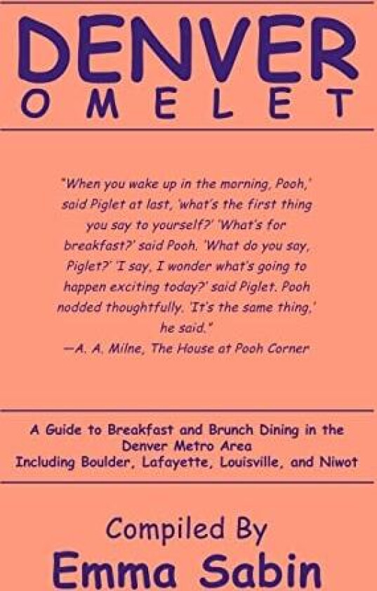 Denver Omelet av Emma Sabin (Paperback)