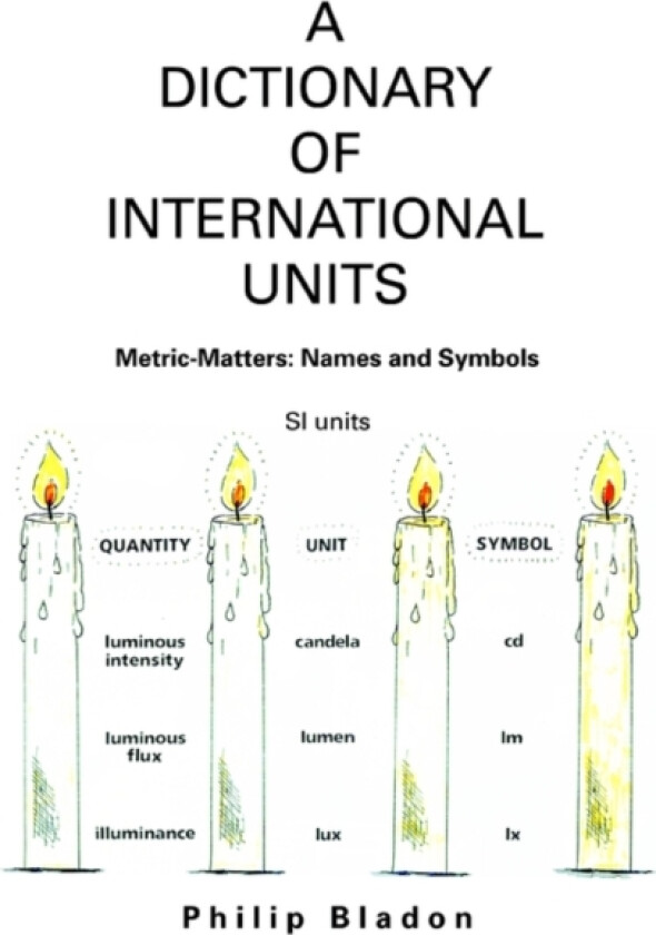 A Dictionary of International Units av Philip Bladon (Paperback)