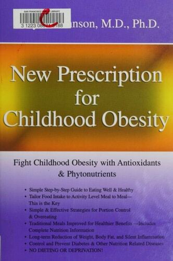 New Prescription for Childhood Obesity av Billy C M.D. PhD Johnson (Paperback)