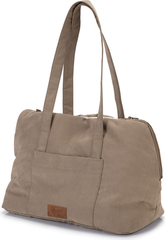 Designet av Lotte hundebæreveske Bundu - beige (opptil 7 kg)