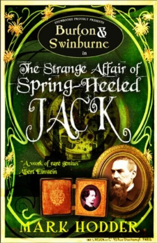 Burton and Swinburne in the Strange Affair of Spring Heeled Jack av Mark Hodder