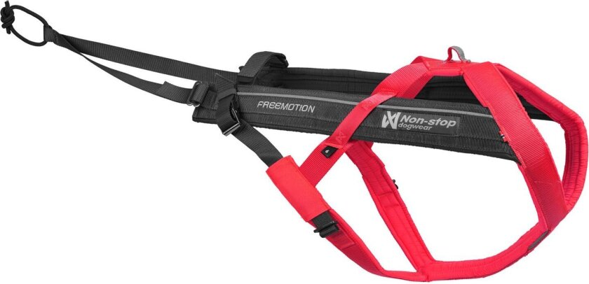 Non-Stop Dogwear Freemotion Harness 5.0 Snøring - Rosa/Grå (7)