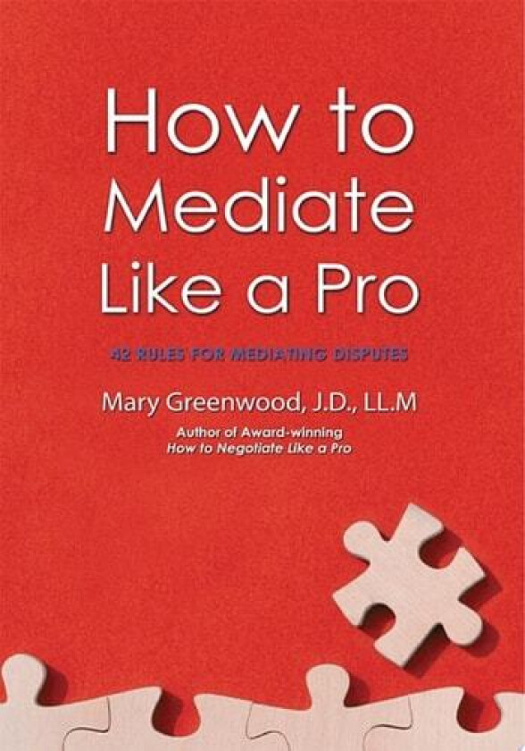 How to Mediate Like a Pro av Mary Greenwood (Paperback)