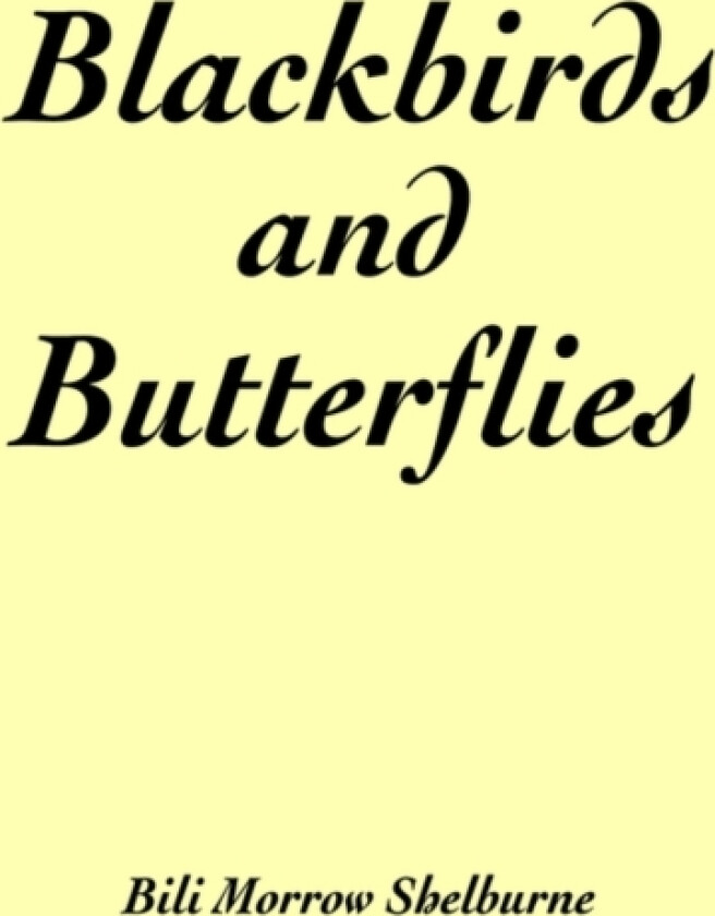 Blackbirds and Butterflies av Bili Morrow Shelburne (Paperback)