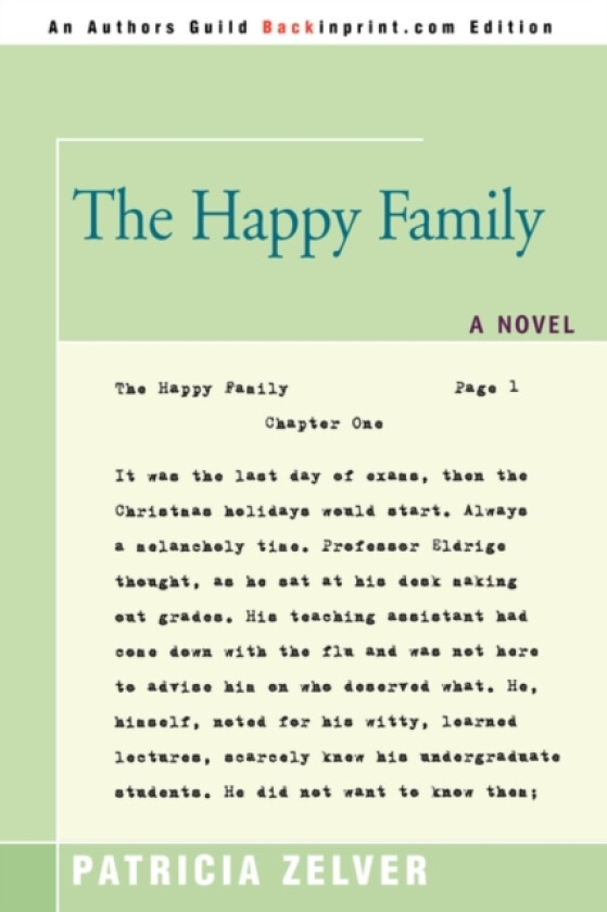 The Happy Family av Patricia Zelver (Paperback)