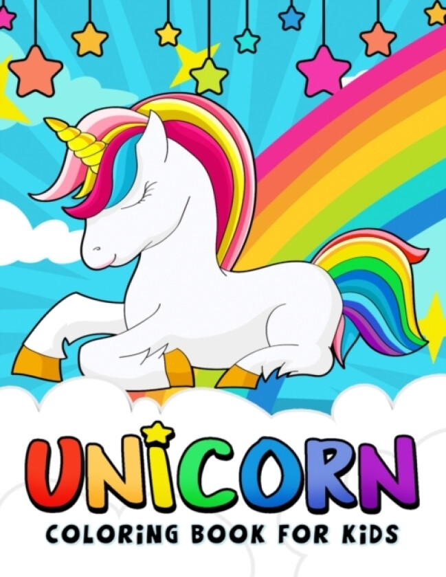 Unicorn Coloring Book av UniQ Publishing (Paperback)