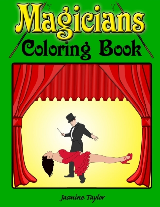 Magicians Coloring Book av Jasmine Taylor (Paperback)