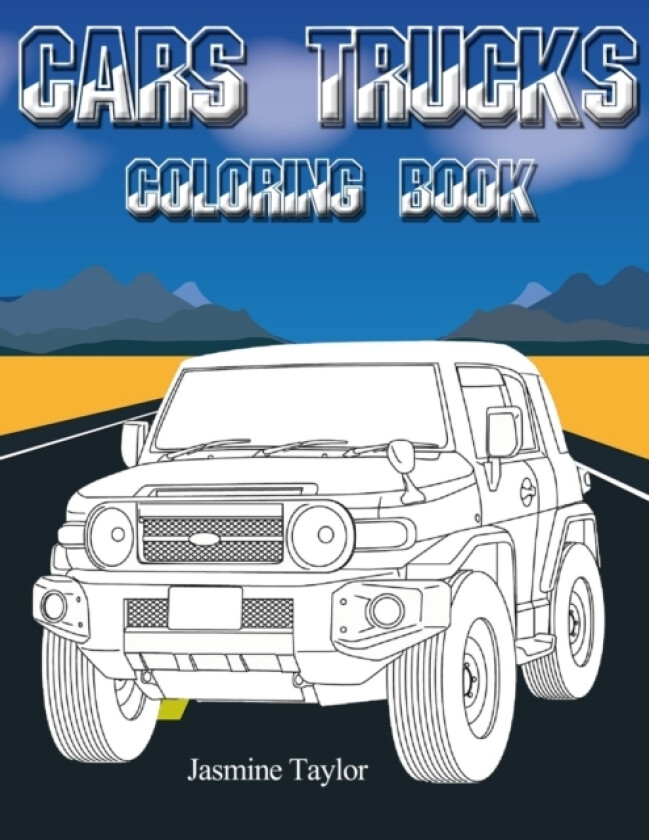 Cars Trucks Coloring Book av Jasmine Taylor (Paperback)