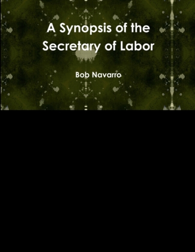 A Synopsis of the Secretary of Labor av Bob Navarro (Paperback)