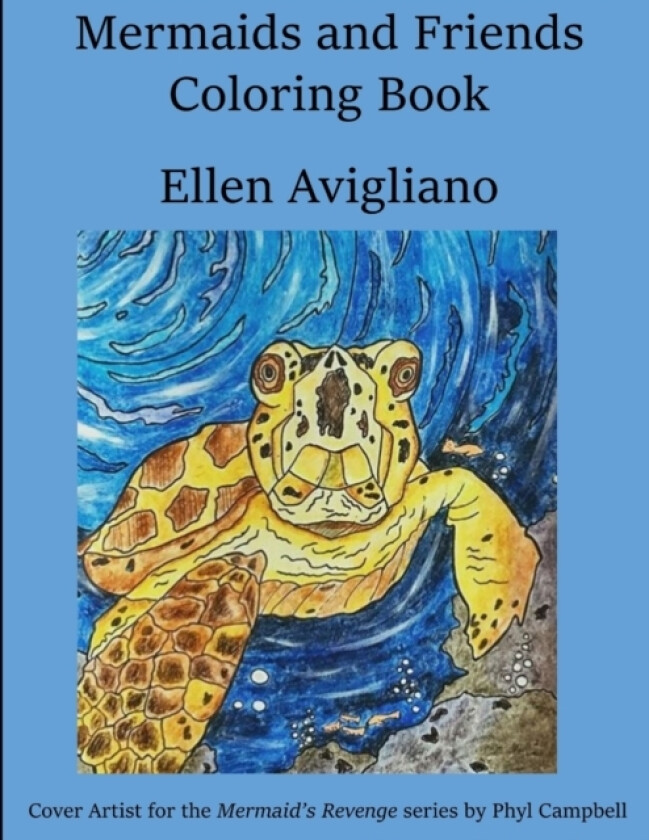 Mermaids and Friends Coloring Book av Ellen Avigliano (Paperback)