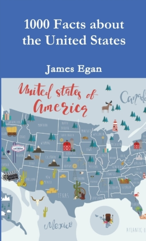 1000 Facts About the United States av James Egan (Paperback)